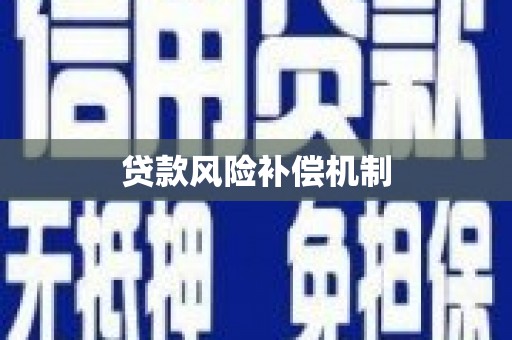 代县贷款风险补偿机制