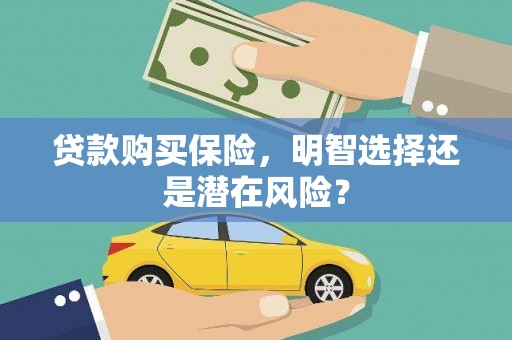 代县贷款购买保险，明智选择还是潜在风险？