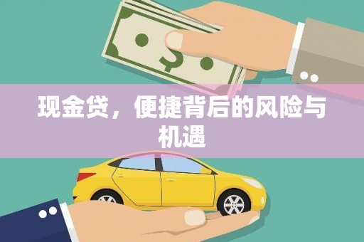 代县现金贷，便捷背后的风险与机遇
