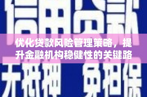 代县优化贷款风险管理策略，提升金融机构稳健性的关键路径