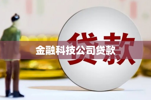 代县金融科技公司贷款