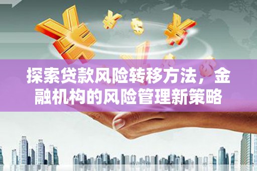 代县探索贷款风险转移方法，金融机构的风险管理新策略