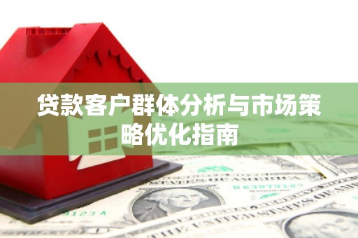 代县贷款客户群体分析与市场策略优化指南