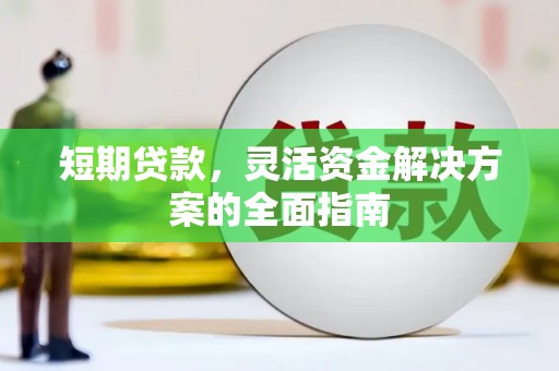 代县短期贷款，灵活资金解决方案的全面指南