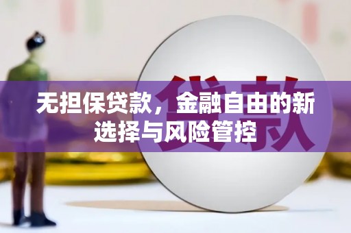 代县无担保贷款，金融自由的新选择与风险管控