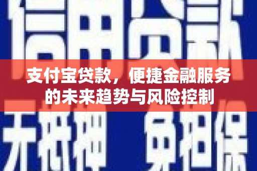 代县支付宝贷款，便捷金融服务的未来趋势与风险控制