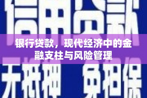 代县银行贷款，现代经济中的金融支柱与风险管理