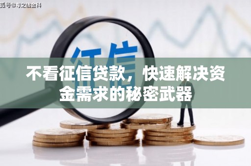 代县不看征信贷款，快速解决资金需求的秘密武器