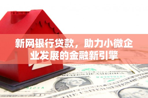 代县新网银行贷款，助力小微企业发展的金融新引擎