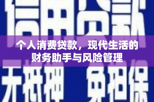 代县个人消费贷款，现代生活的财务助手与风险管理