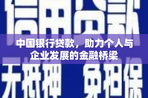 代县中国银行贷款，助力个人与企业发展的金融桥梁
