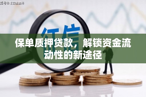 代县保单质押贷款，解锁资金流动性的新途径