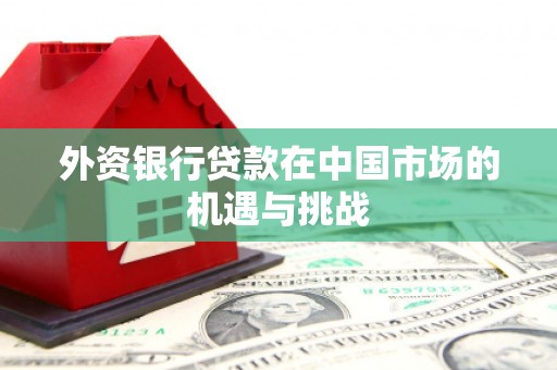 代县外资银行贷款在中国市场的机遇与挑战