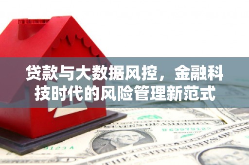 代县贷款与大数据风控，金融科技时代的风险管理新范式