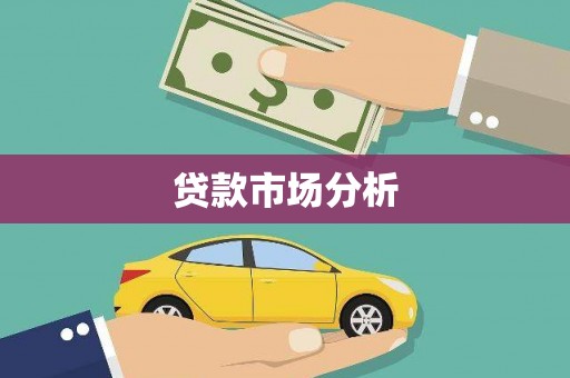 代县贷款市场分析