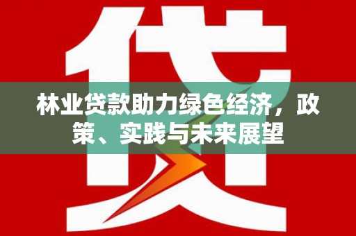 代县林业贷款助力绿色经济，政策、实践与未来展望