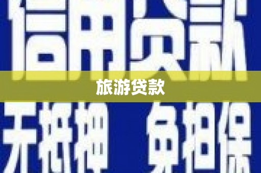 代县旅游贷款