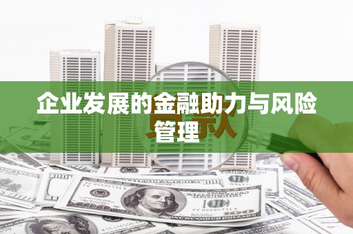 代县企业发展的金融助力与风险管理
