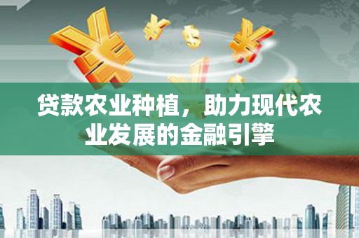 代县贷款农业种植，助力现代农业发展的金融引擎