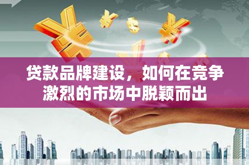 代县贷款品牌建设，如何在竞争激烈的市场中脱颖而出