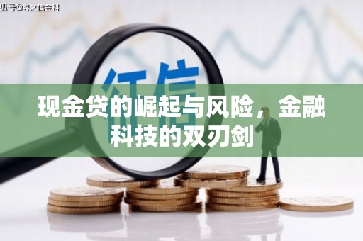 代县现金贷的崛起与风险，金融科技的双刃剑