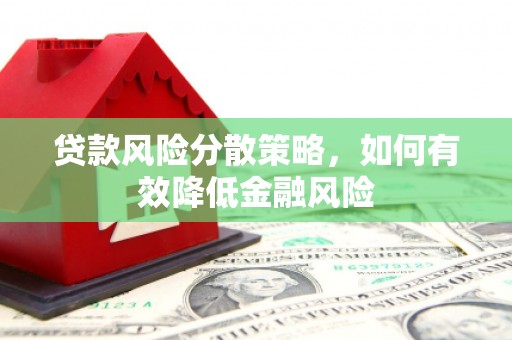 代县贷款风险分散策略，如何有效降低金融风险