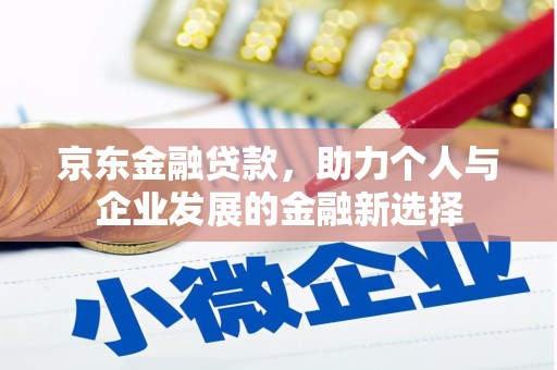 代县京东金融贷款，助力个人与企业发展的金融新选择