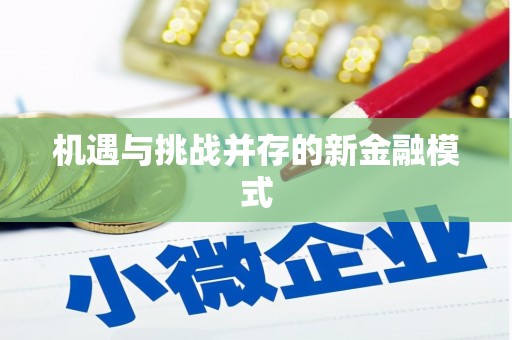 代县机遇与挑战并存的新金融模式