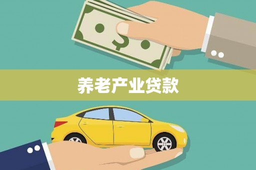 代县养老产业贷款