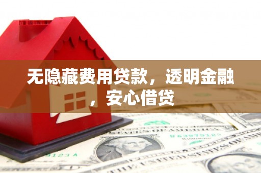 代县无隐藏费用贷款，透明金融，安心借贷