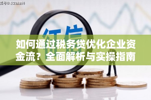 代县如何通过税务贷优化企业资金流？全面解析与实操指南