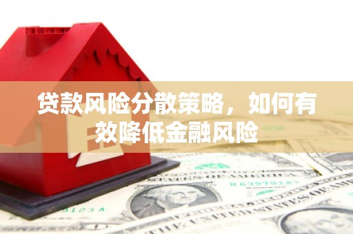 代县贷款风险分散策略，如何有效降低金融风险