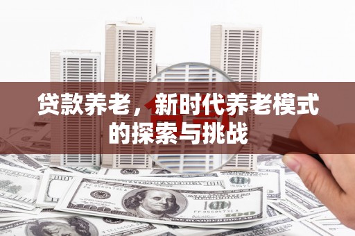 代县贷款养老，新时代养老模式的探索与挑战