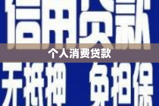 代县个人消费贷款