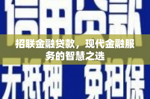 代县招联金融贷款，现代金融服务的智慧之选