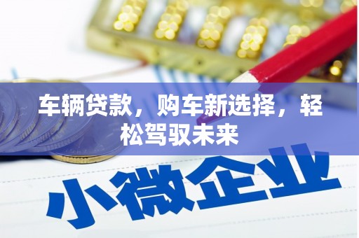 代县车辆贷款，购车新选择，轻松驾驭未来