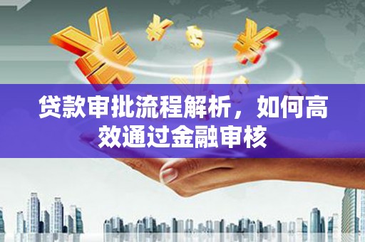 代县贷款审批流程解析，如何高效通过金融审核