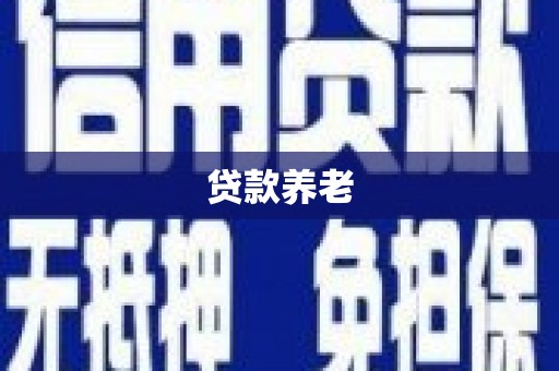 代县贷款养老