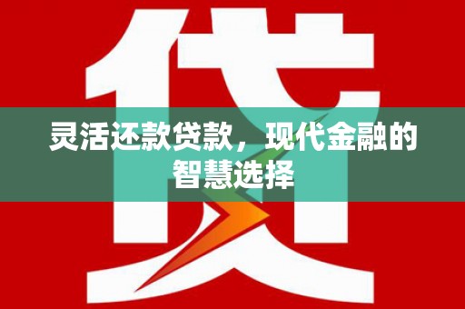 代县灵活还款贷款，现代金融的智慧选择