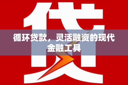 代县循环贷款，灵活融资的现代金融工具