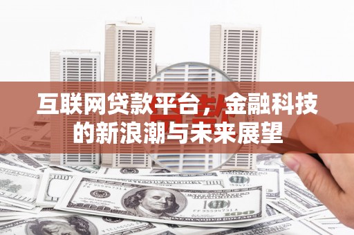 代县互联网贷款平台，金融科技的新浪潮与未来展望