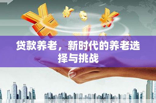 代县贷款养老，新时代的养老选择与挑战