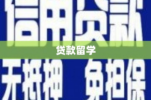 代县贷款留学