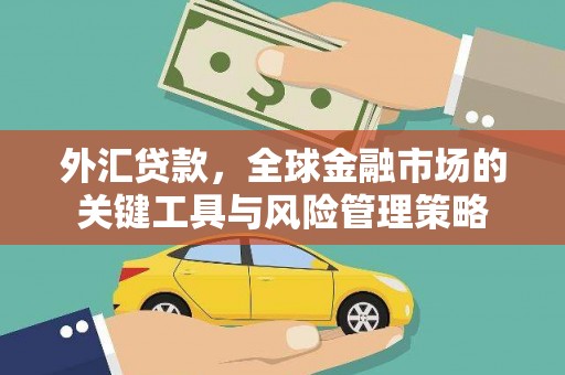 代县外汇贷款，全球金融市场的关键工具与风险管理策略