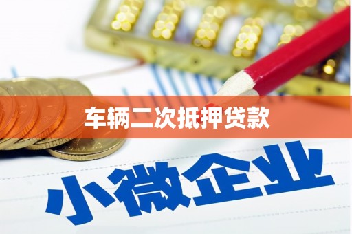 代县车辆二次抵押贷款
