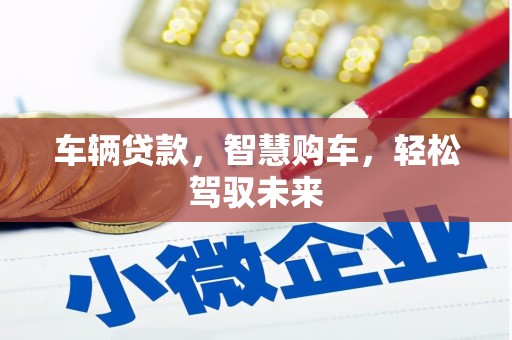 代县车辆贷款，智慧购车，轻松驾驭未来