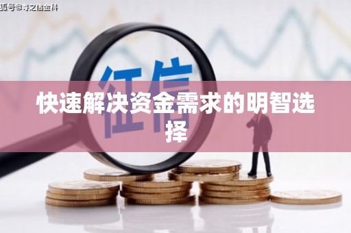 代县快速解决资金需求的明智选择