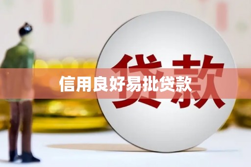 代县信用良好易批贷款