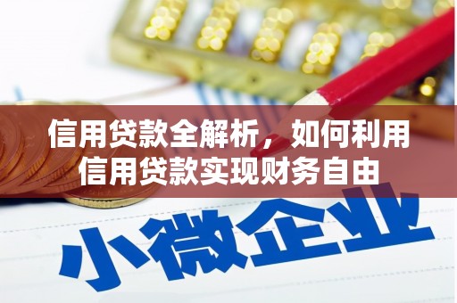 代县信用贷款全解析，如何利用信用贷款实现财务自由
