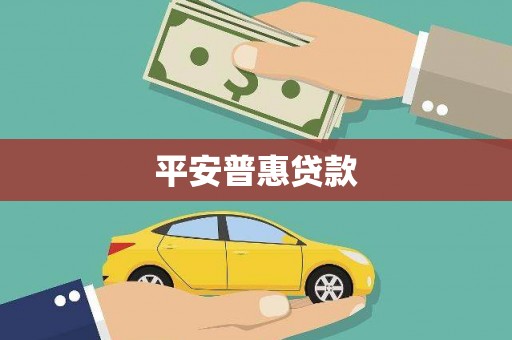代县平安普惠贷款